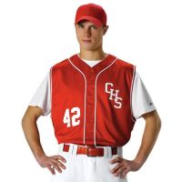 Baseball Vest with Braid Adult