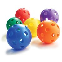 Plastic Baseballs - Prism Pack of 6