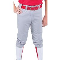 Belted Waist Baseball Pants