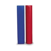 Post Pad up to 4 1/2" O.D. Post Red/Blue